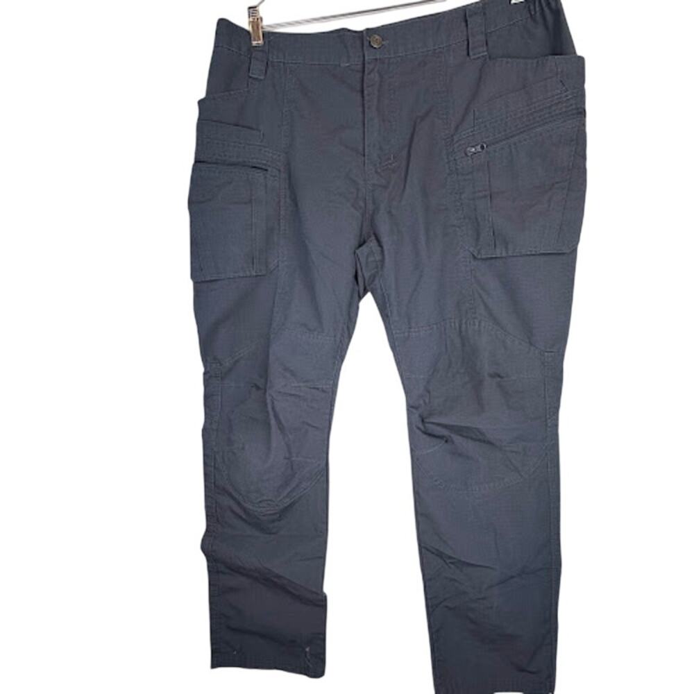 Archon Special Series Men's Tactical Pants 38x34 Gray Ripstop Cargo Work